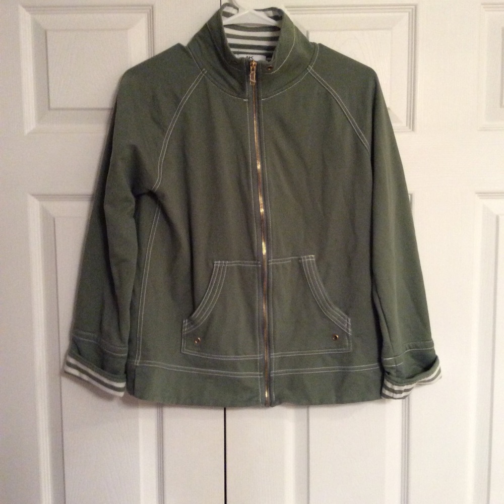 Anne Klein Sport Jersey Jacket